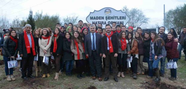 Madenciler İçin Körfez’de Hatıra Ormanı