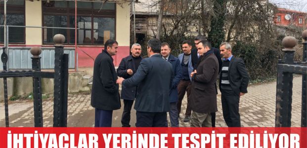  Muhtarlıkların ihtiyaçları yerinde tespit ediliyor