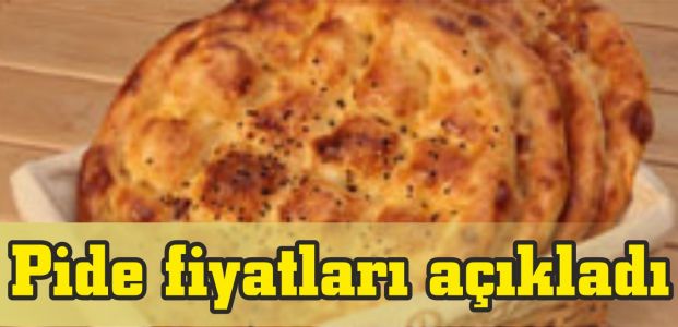 Pide fiyatları açıkladı