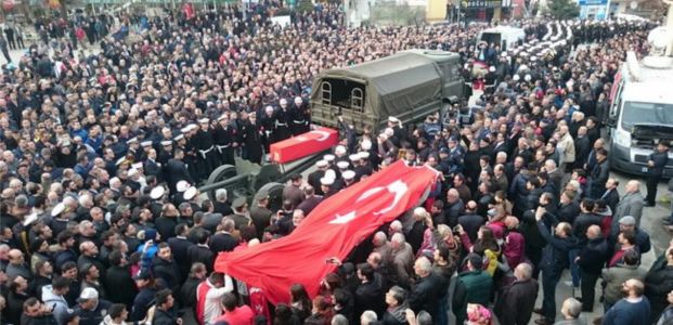  Şehidimiz gözyaşları ile uğurlandı