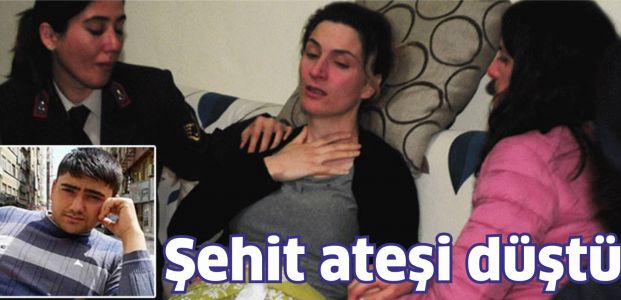 Şehit ateşi İzmit'e düştü