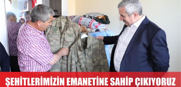  Şehitlerimizin emanetine her zaman sahip çıkacağız