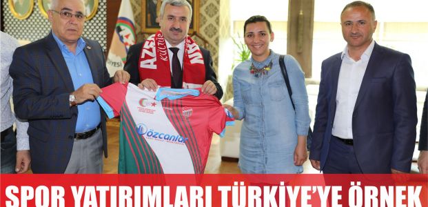  Spor yatırımları Türkiye’ye örnek