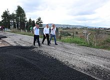 Başkan Sertif Gökçe, İshakçılar Köylerinde, İncelemelerde Bulundu