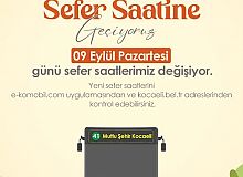 Kocaeli Büyükşehir Belediyesi, Kış Sefer Saatleri, Düzenlemesi Yapıyor