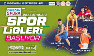 Okullar arası spor ligleri başlıyor