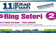 11. Kitap Fuarı’na ücretsiz ring seferleri