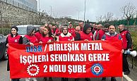 Birleşik Metal-İş Üyeleri İşçilerin Grevi Yasaklandı