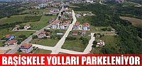 Başiskele yolları parkeleniyor