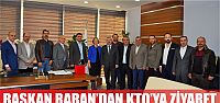  BAŞKAN BARAN’DAN KÖRFEZ TİCARET ODASINA ZİYARET