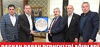  Başkan İsmail Baran dernekleri ağırladı