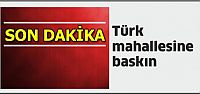 Belçikada Türk Mahallesine baskın