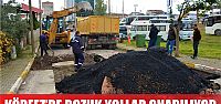  Bozuk Yollara Asfalt Yama