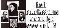 İZMİT BELEDİYESİ’NDEN ATAKAN İÇİN ANMA ETKİNLİĞİ