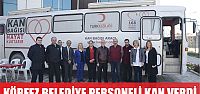  Körfez Belediyesi personeli kan verdi