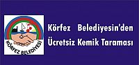 Körfez Belediyesinden Ücretsiz Kemik Taraması