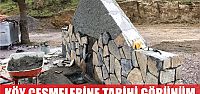  Köy çeşmelerine ‘tarihi’ görünüm