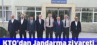 KTO ‘dan jandarma alay komutanına ziyaret 