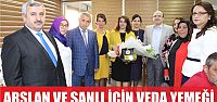  Muazzez Arslan ve Şanlı için veda yemeği