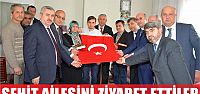 Şehidimizin ailesini yalnız bırakmadılar