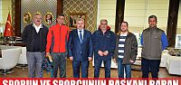  Sporun ve sporcunun Başkanı İsmail Baran