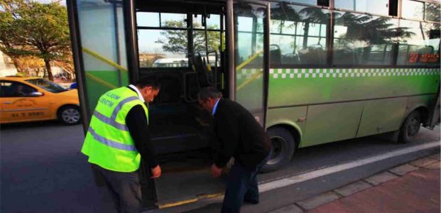 Toplu taşımada denetimler sıklaştı