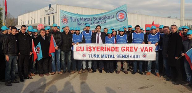  Türk Metal Sen greve çıktı