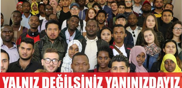  ‘’Yalnız değilsiniz, yanınızdayız’’