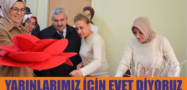  Yarınlarımız için ‘evet’ diyoruz