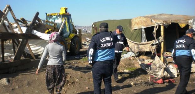  ZABITA ÇADIRLARI KALDIRDI